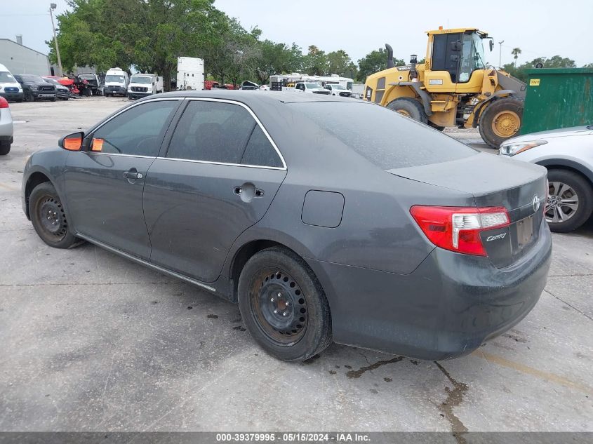 2012 Toyota Camry Le VIN: 4T1BF1FK2CU160878 Lot: 39379995