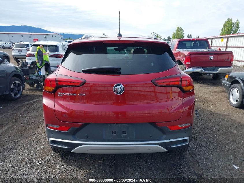 2020 Buick Encore Gx Awd Select VIN: KL4MMESLXLB102760 Lot: 39380000