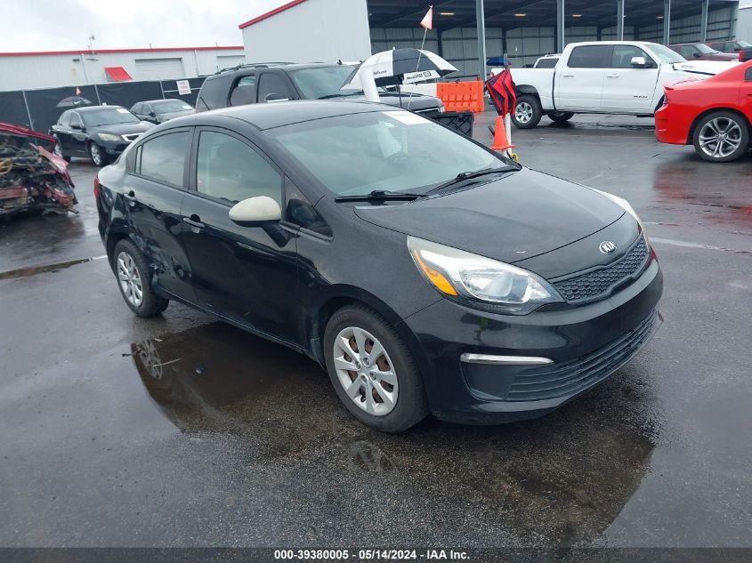 2017 Kia Rio Lx VIN: KNADM4A35H6009966 Lot: 39380005