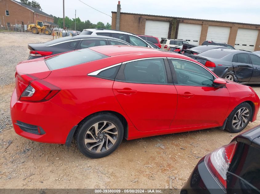 2016 Honda Civic Ex VIN: 2HGFC2F79GH502238 Lot: 39380009