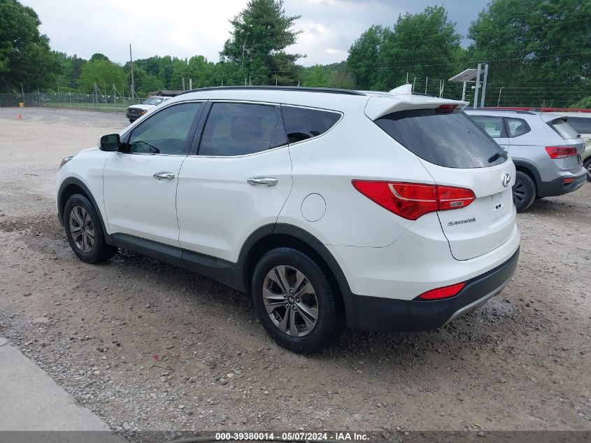 2015 Hyundai Santa Fe Sport 2.4L VIN: 5XYZU3LB6FG261923 Lot: 39380014