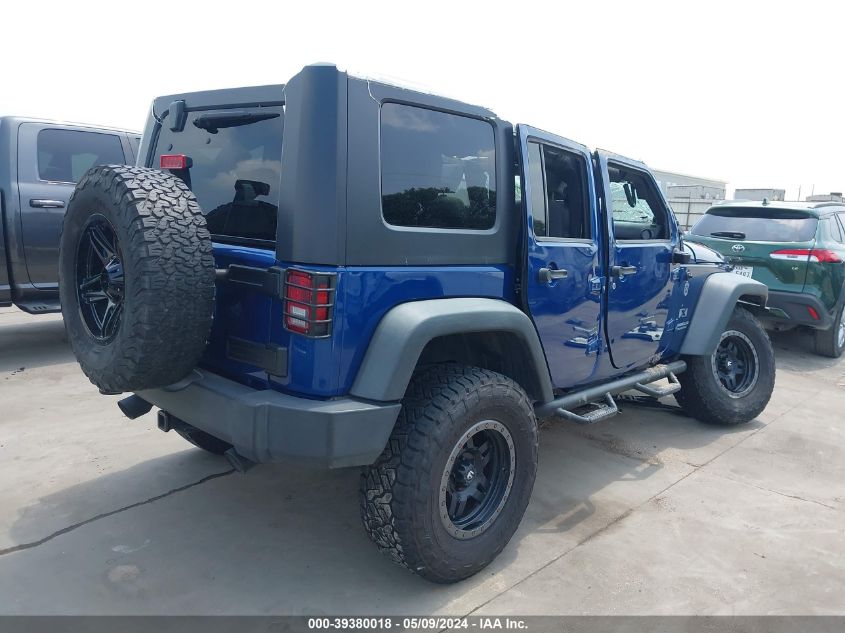 2009 Jeep Wrangler Unlimited X VIN: 1J4GB39129L744629 Lot: 39380018