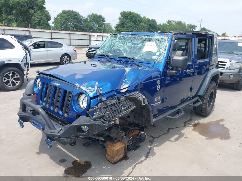 2009 Jeep Wrangler Unlimited X VIN: 1J4GB39129L744629 Lot: 39380018