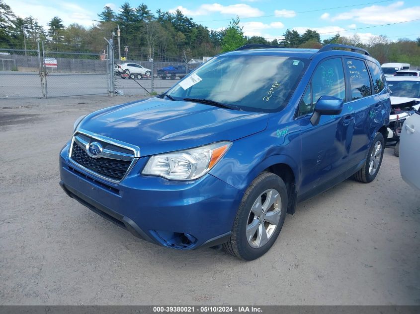 2015 Subaru Forester 2.5I Limited VIN: JF2SJAHC8FH420868 Lot: 39380021