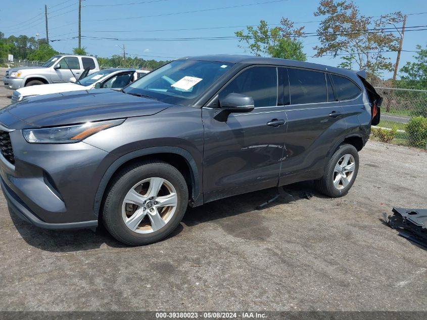 2021 TOYOTA HIGHLANDER L - 5TDCZRAH0MS054848