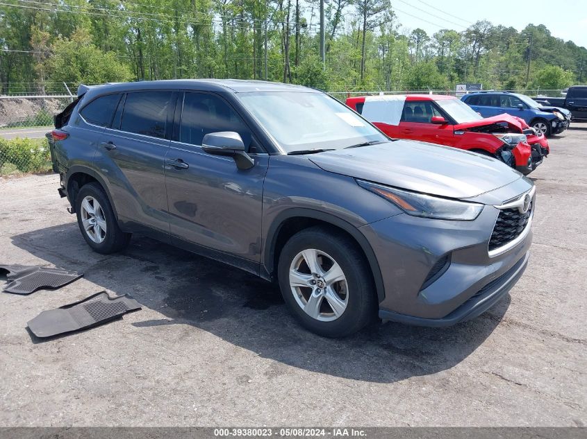 2021 TOYOTA HIGHLANDER L - 5TDCZRAH0MS054848