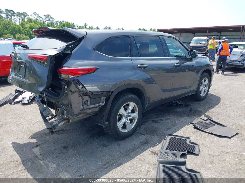 2021 TOYOTA HIGHLANDER L - 5TDCZRAH0MS054848