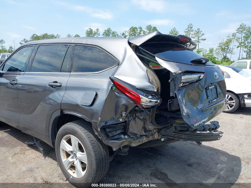 2021 TOYOTA HIGHLANDER L - 5TDCZRAH0MS054848