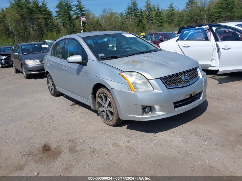 2012 Nissan Sentra 2.0 Sr VIN: 3N1AB6APXCL695580 Lot: 39380024