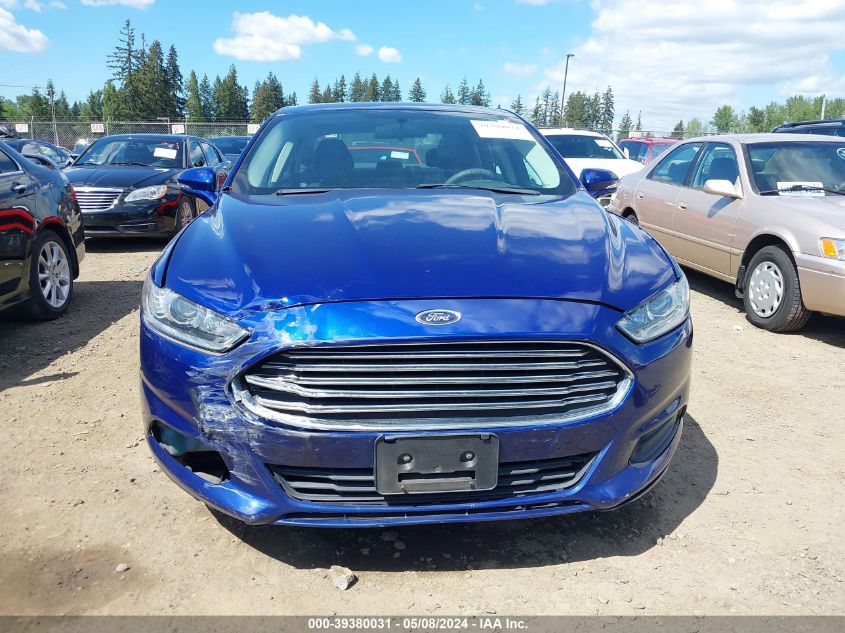 2013 Ford Fusion Se VIN: 3FA6P0H76DR216437 Lot: 39380031