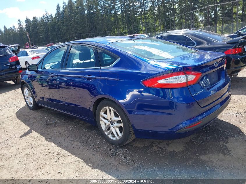 2013 FORD FUSION SE - 3FA6P0H76DR216437