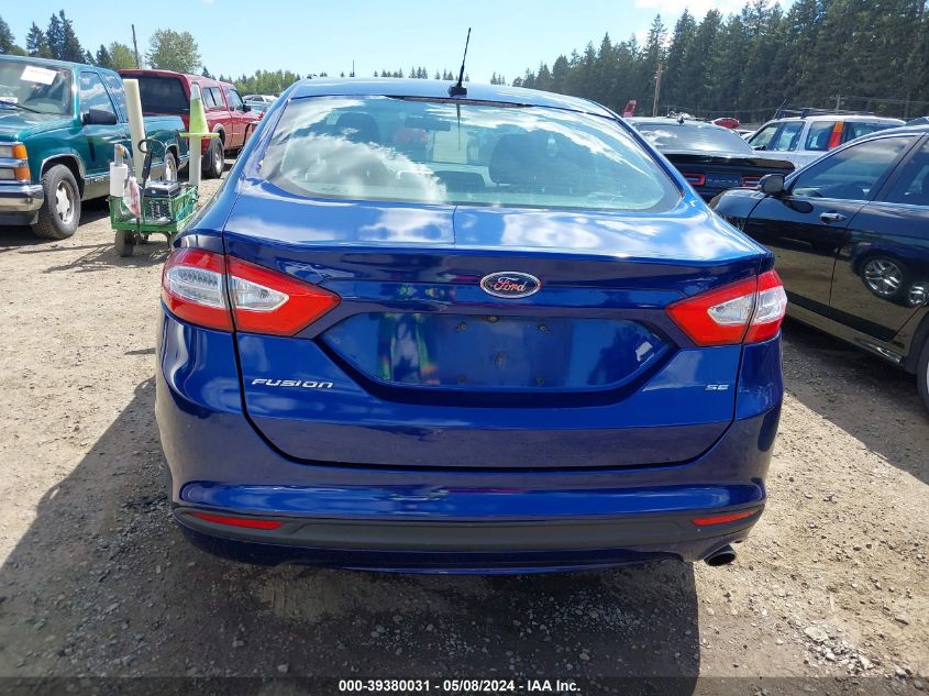 2013 FORD FUSION SE - 3FA6P0H76DR216437