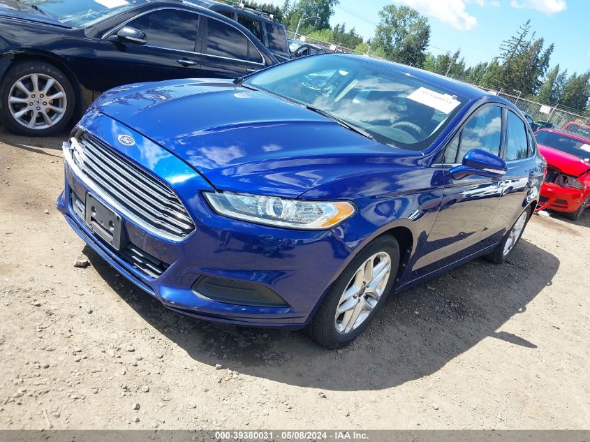 2013 Ford Fusion Se VIN: 3FA6P0H76DR216437 Lot: 39380031