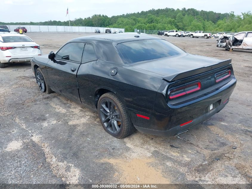 2022 Dodge Challenger Gt Awd VIN: 2C3CDZKG8NH194736 Lot: 39380032