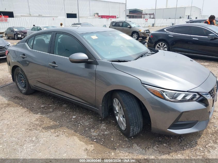 2022 Nissan Sentra S Xtronic Cvt VIN: 3N1AB8BV0NY282016 Lot: 39380040