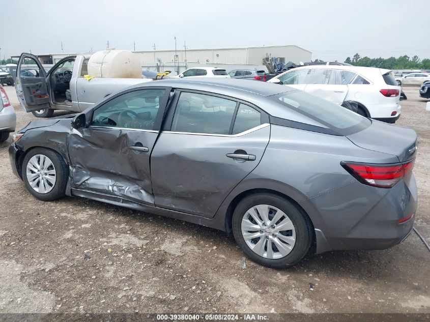 2022 Nissan Sentra S Xtronic Cvt VIN: 3N1AB8BV0NY282016 Lot: 39380040