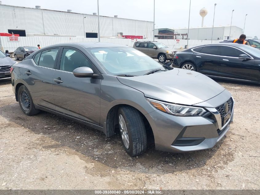 2022 Nissan Sentra S Xtronic Cvt VIN: 3N1AB8BV0NY282016 Lot: 39380040