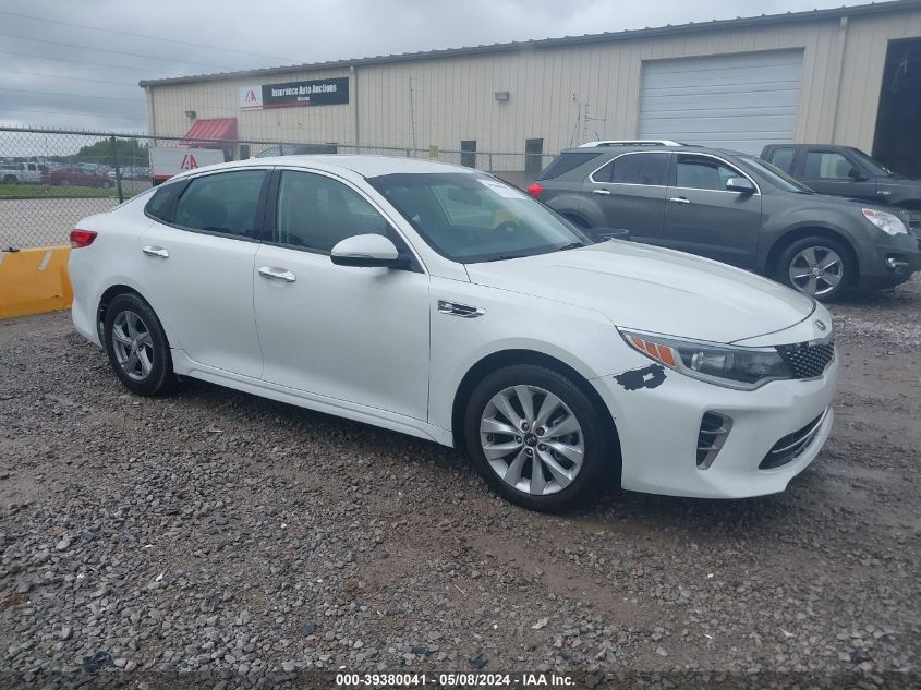 2017 Kia Optima Lx VIN: 5XXGT4L33HG121912 Lot: 39380041