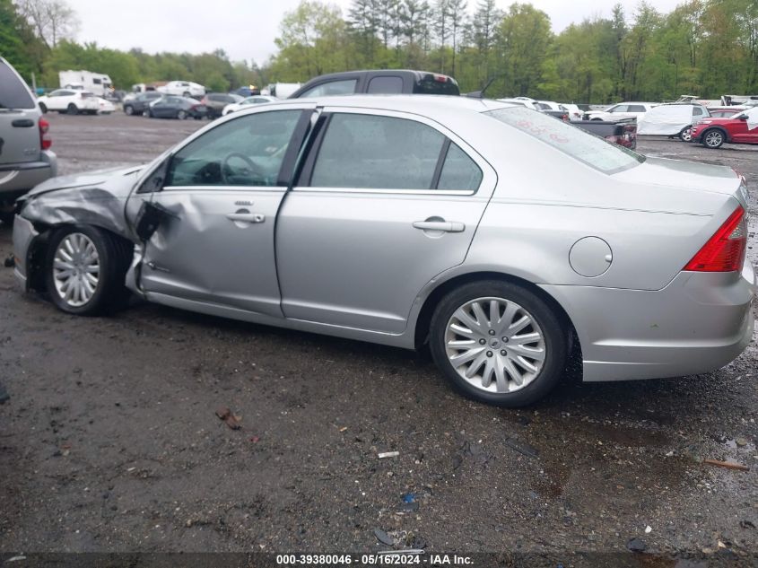 2010 Ford Fusion Hybrid VIN: 3FADP0L32AR324917 Lot: 39380046