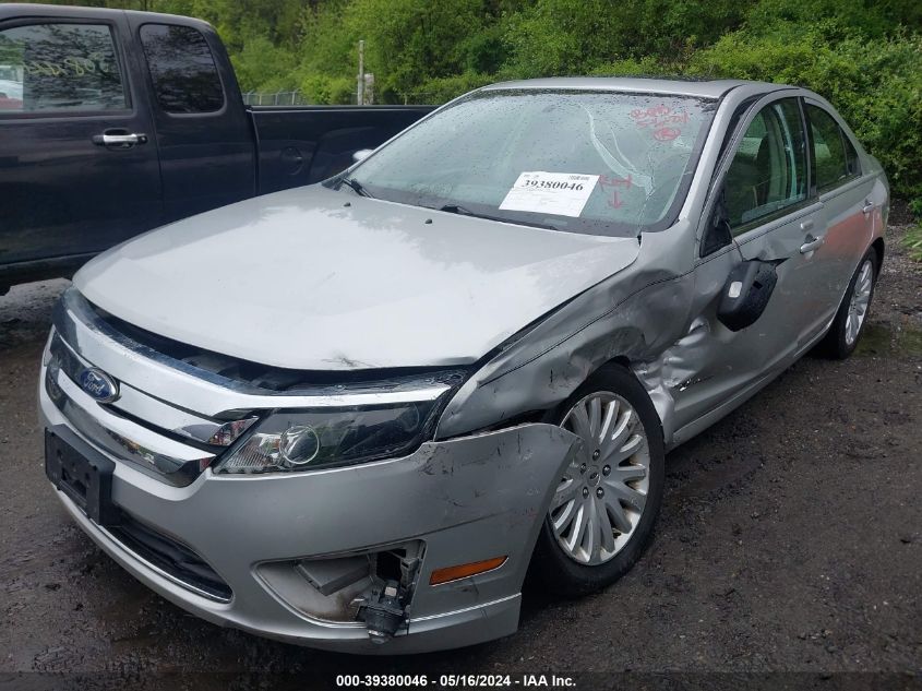 2010 Ford Fusion Hybrid VIN: 3FADP0L32AR324917 Lot: 39380046