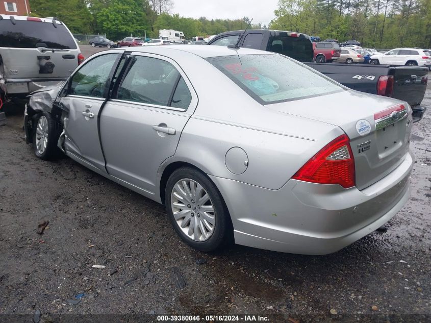 2010 Ford Fusion Hybrid VIN: 3FADP0L32AR324917 Lot: 39380046