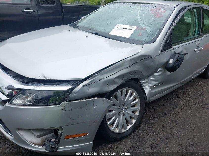 2010 Ford Fusion Hybrid VIN: 3FADP0L32AR324917 Lot: 39380046