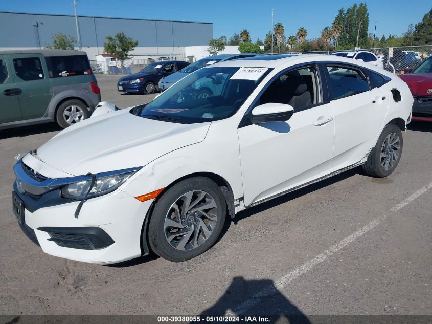 2017 Honda Civic Ex VIN: 19XFC2F73HE227543 Lot: 39380055