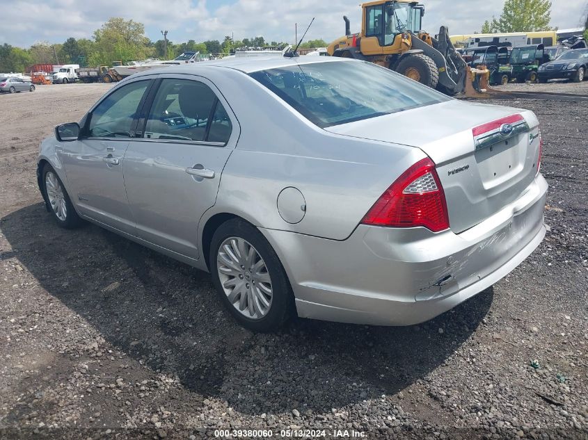 2012 Ford Fusion Hybrid VIN: 3FADP0L37CR322079 Lot: 39380060