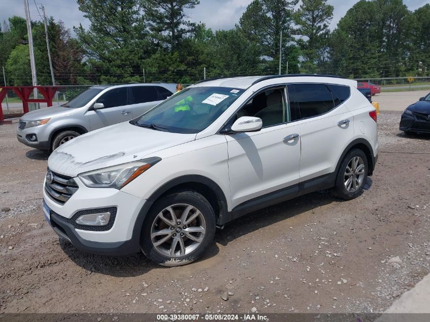 2014 Hyundai Santa Fe Sport 2.0L Turbo VIN: 5XYZU3LA5EG196925 Lot: 39380067