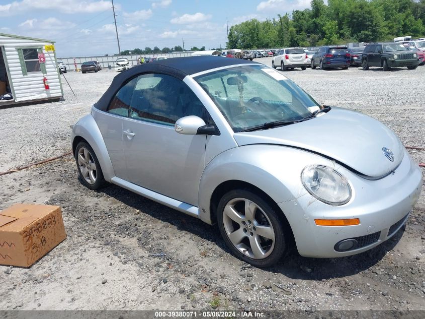 2007 Volkswagen New Beetle 2.5 VIN: 3VWSF31Y47M405456 Lot: 39380071