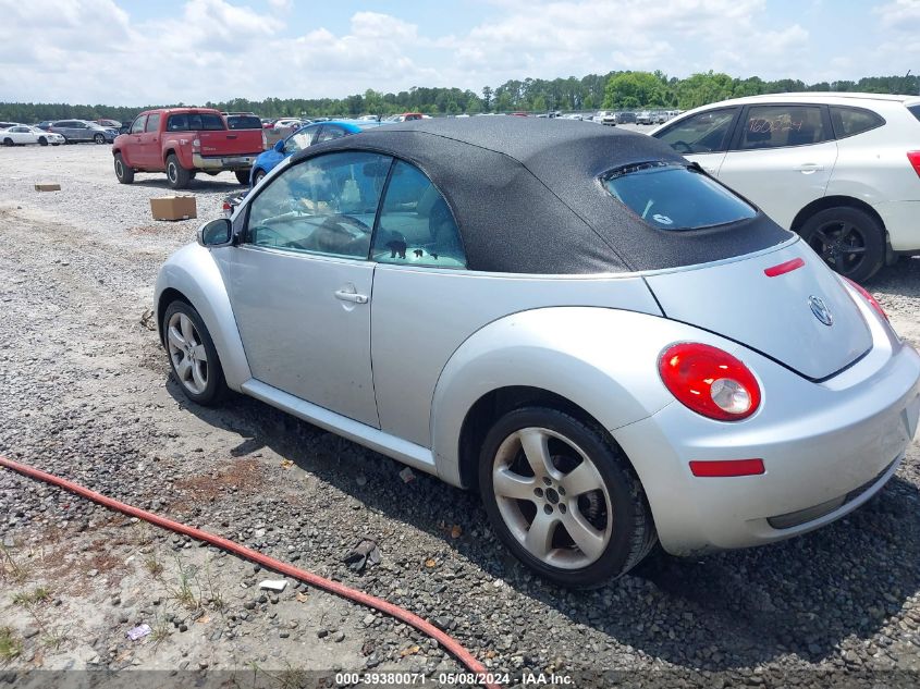 2007 Volkswagen New Beetle 2.5 VIN: 3VWSF31Y47M405456 Lot: 39380071