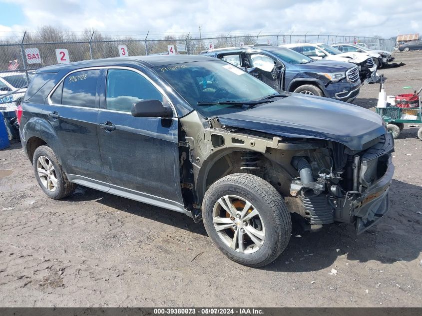 2016 Chevrolet Equinox Ls VIN: 2GNFLEEK7G6234315 Lot: 39380073