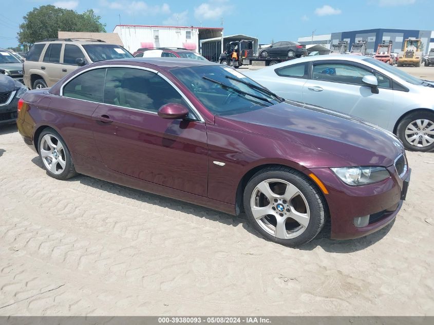 2009 BMW 328I VIN: WBAWR33599P343982 Lot: 39380093