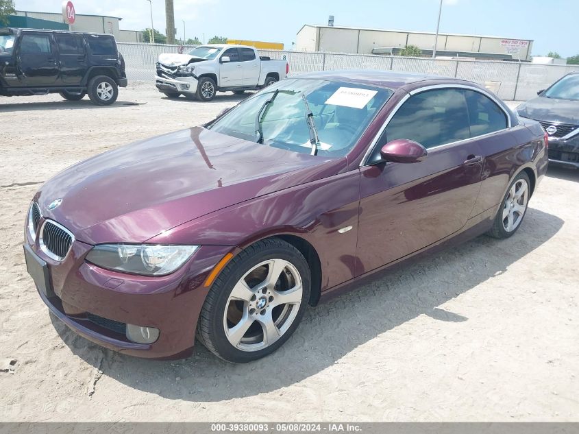 2009 BMW 328I VIN: WBAWR33599P343982 Lot: 39380093