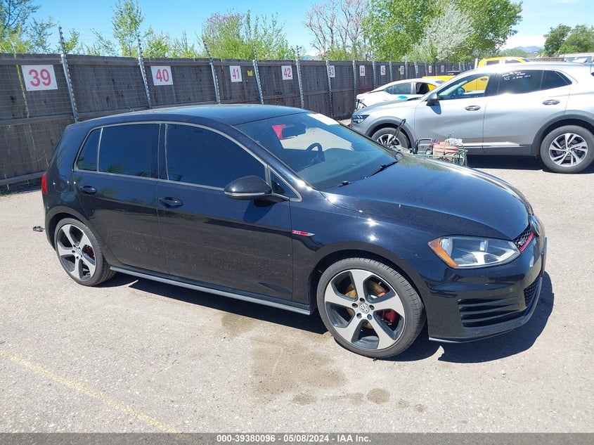 2015 VOLKSWAGEN GOLF GTI 2.0T SE 4-DOOR - 3VW4T7AU5FM013610