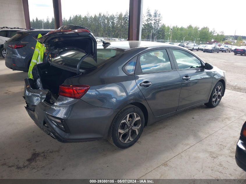 2019 Kia Forte Lxs VIN: 3KPF24AD9KE120077 Lot: 39380105