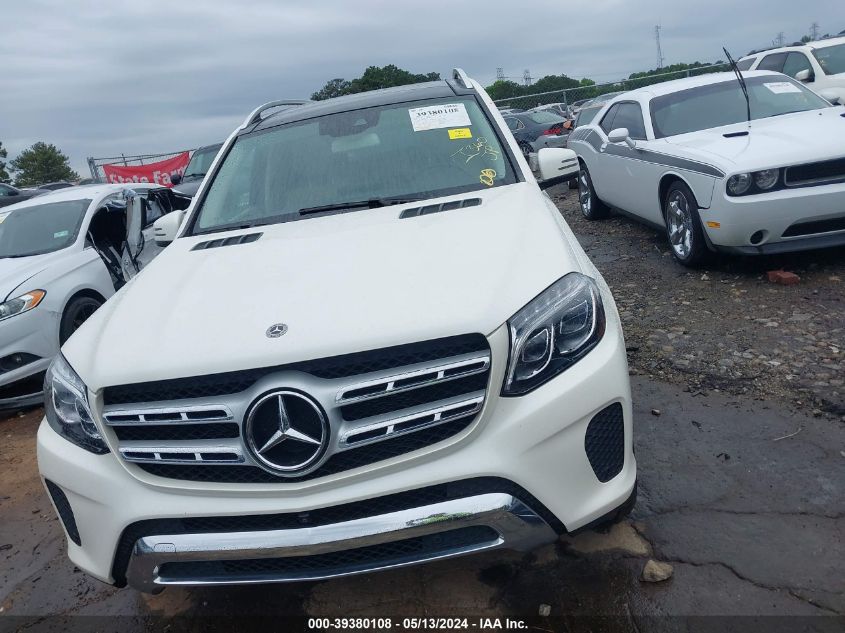 2018 Mercedes-Benz Gls 450 4Matic VIN: 4JGDF6EE6JB042567 Lot: 39380108