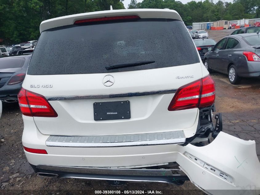 2018 Mercedes-Benz Gls 450 4Matic VIN: 4JGDF6EE6JB042567 Lot: 39380108