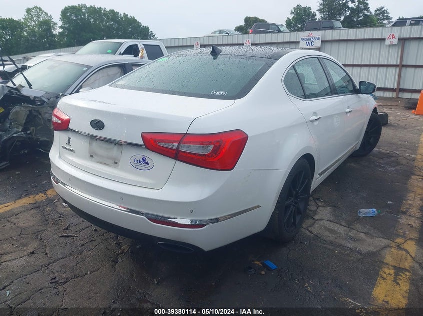 2014 Kia Cadenza Premium VIN: KNALN4D79E5167316 Lot: 39380114