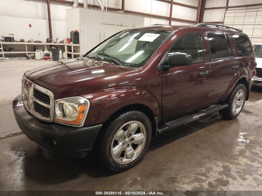 2005 Dodge Durango Slt VIN: 1D4HB48DX5F595359 Lot: 39380115