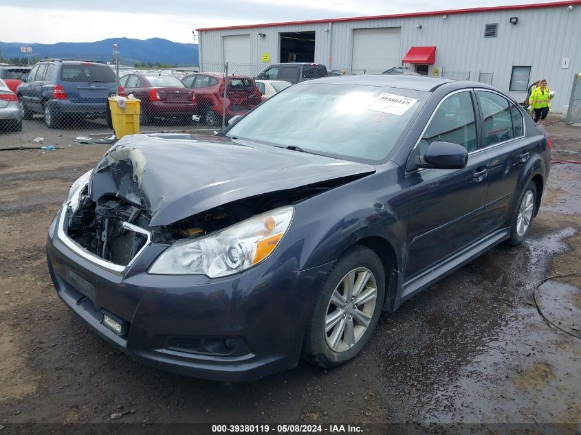 2012 Subaru Legacy 2.5I Premium VIN: 4S3BMBG60C3033649 Lot: 39380119