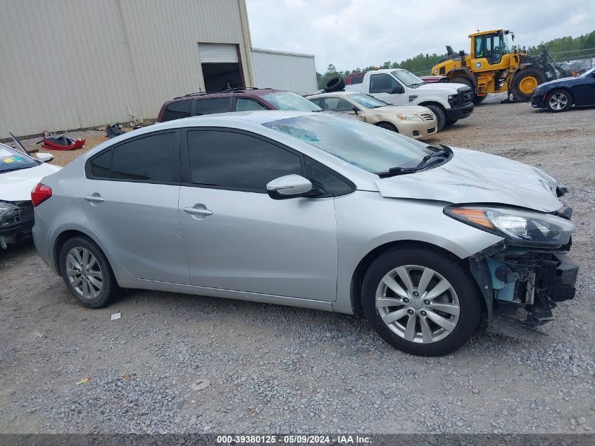 2015 Kia Forte Lx VIN: KNAFX4A66F5397660 Lot: 39380125