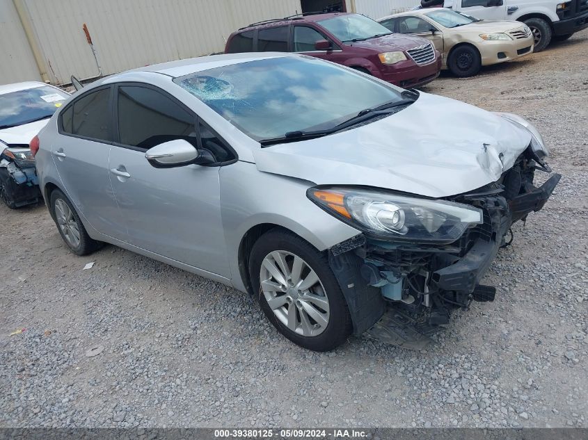 2015 Kia Forte Lx VIN: KNAFX4A66F5397660 Lot: 39380125