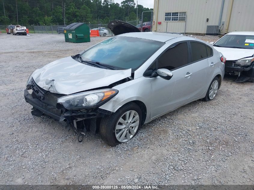 2015 Kia Forte Lx VIN: KNAFX4A66F5397660 Lot: 39380125