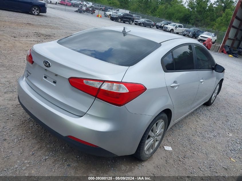 2015 Kia Forte Lx VIN: KNAFX4A66F5397660 Lot: 39380125