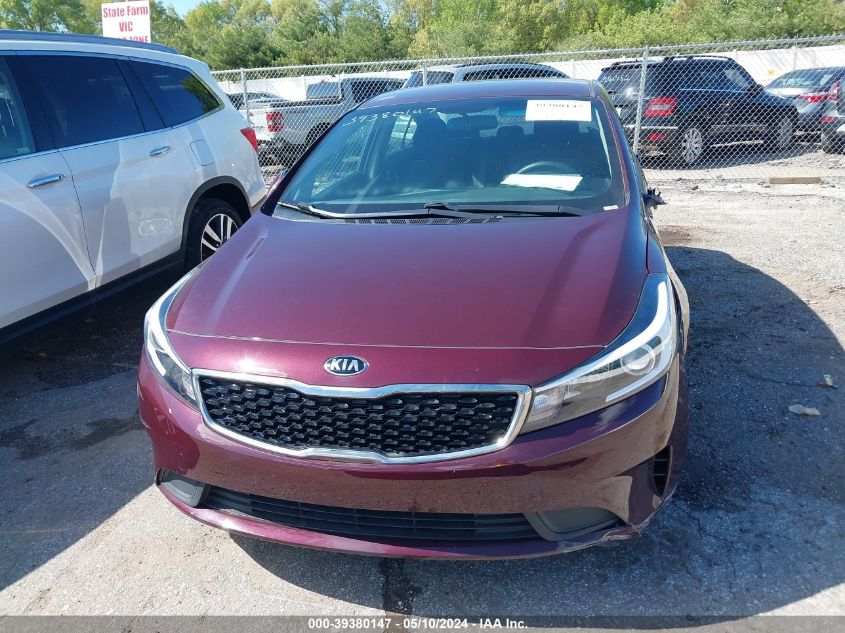 2017 Kia Forte Lx VIN: 3KPFK4A75HE084407 Lot: 39380147