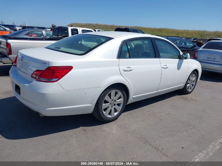 2007 Toyota Avalon Xls VIN: 4T1BK36B37U203475 Lot: 39380149