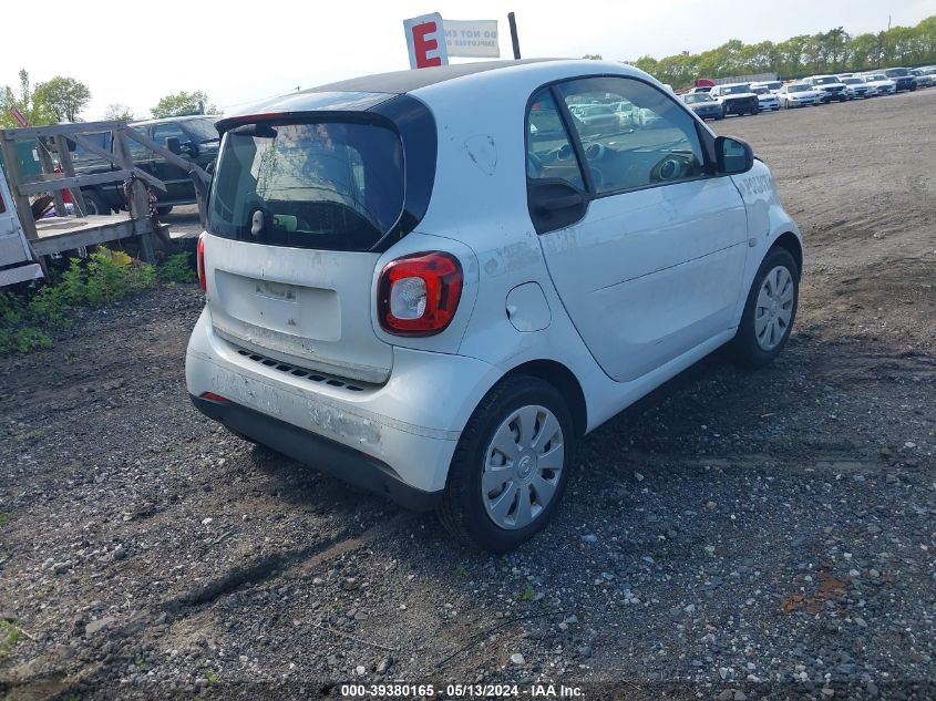 2016 Smart Fortwo Passion/Prime/Proxy/Pure VIN: WMEFJ5DA7GK103939 Lot: 39380165