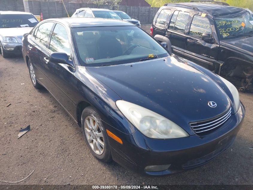 2002 Lexus Es 300 VIN: JTHBF30G120040692 Lot: 39380178