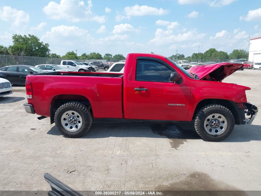 2011 GMC Sierra 1500 Work Truck VIN: 1GTN1TEX9BZ295317 Lot: 39380217